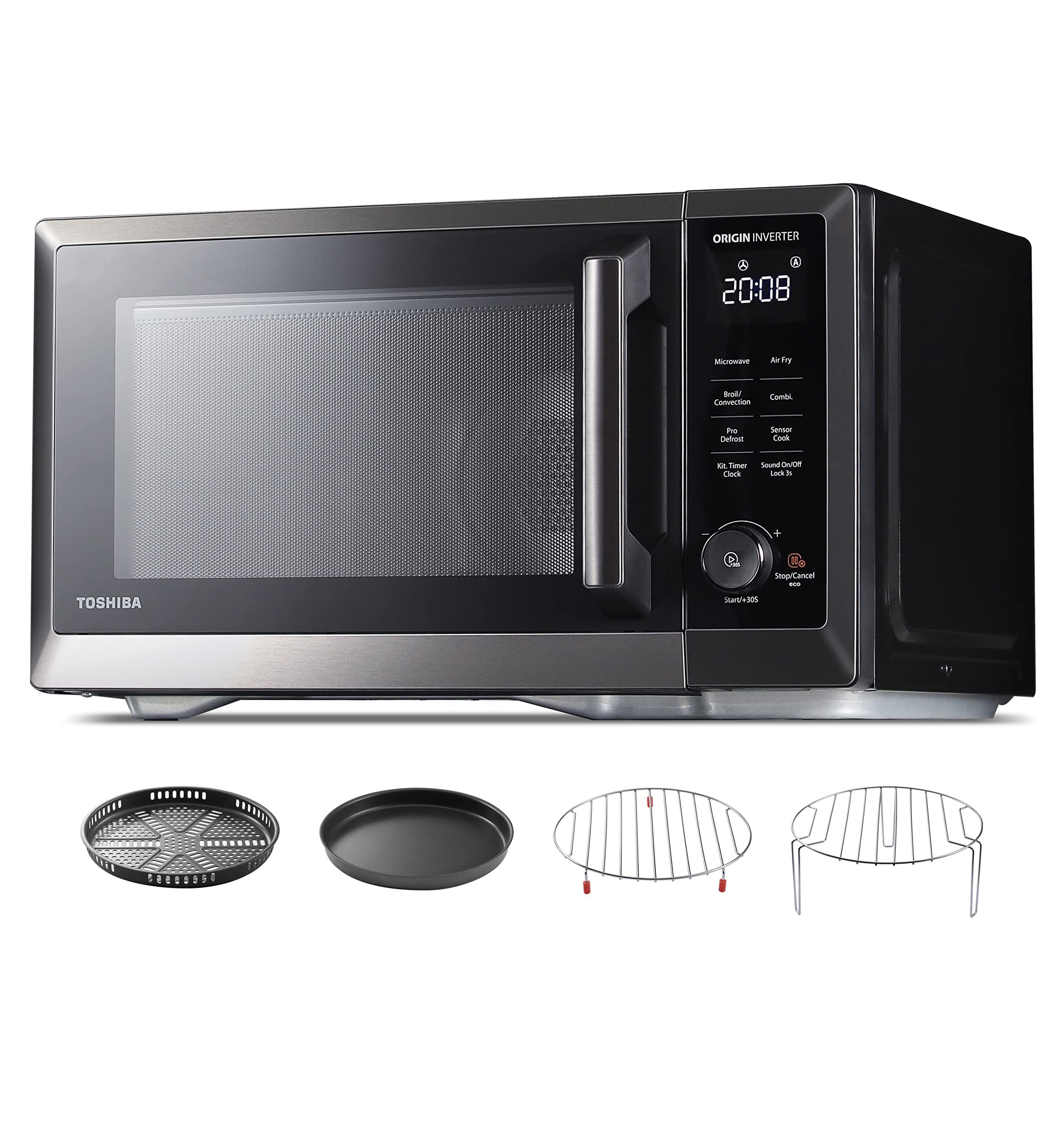 Microwave toaster 2025 oven combo countertop