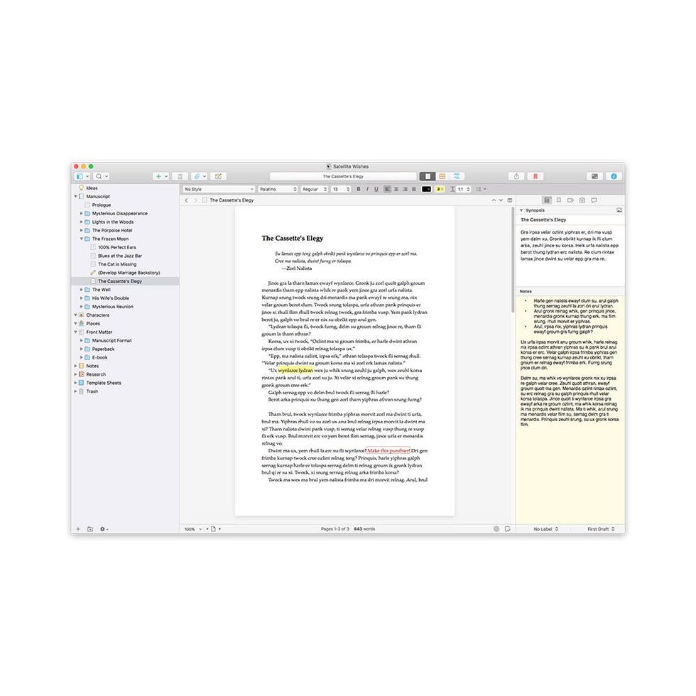 Scrivener App Service 