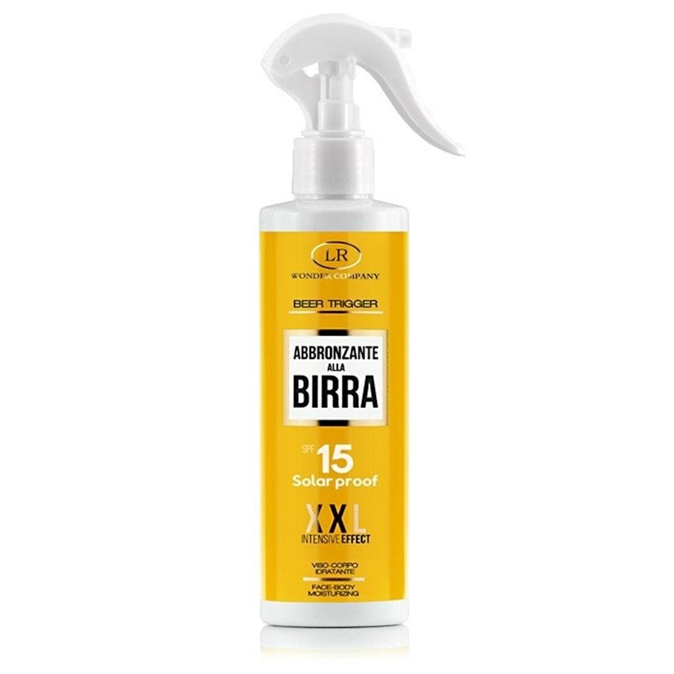 Beer Cream Trigger Abbronzante alla Birra SPF 15, 150 ml