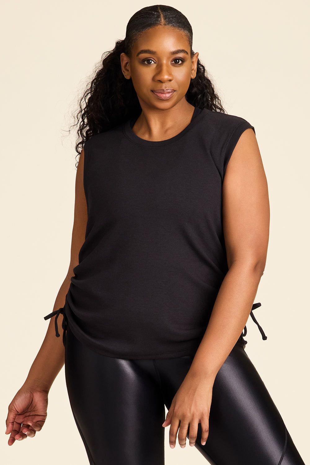 Cheap plus sale size sleeveless tops