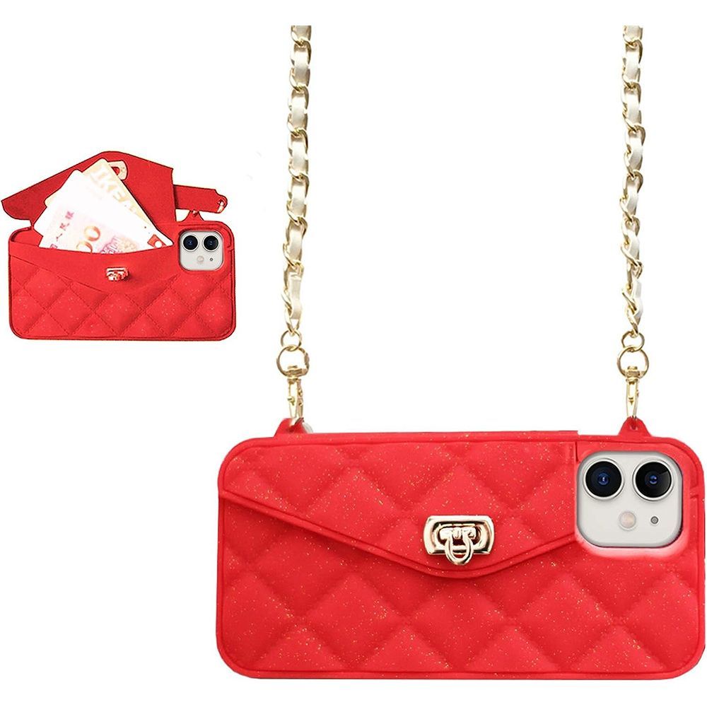 Iphone purse with outlet shoulder strap