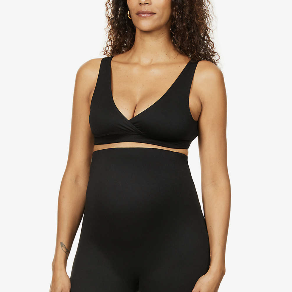 Maternity The Comfy Reversible Stretch-Woven Bra