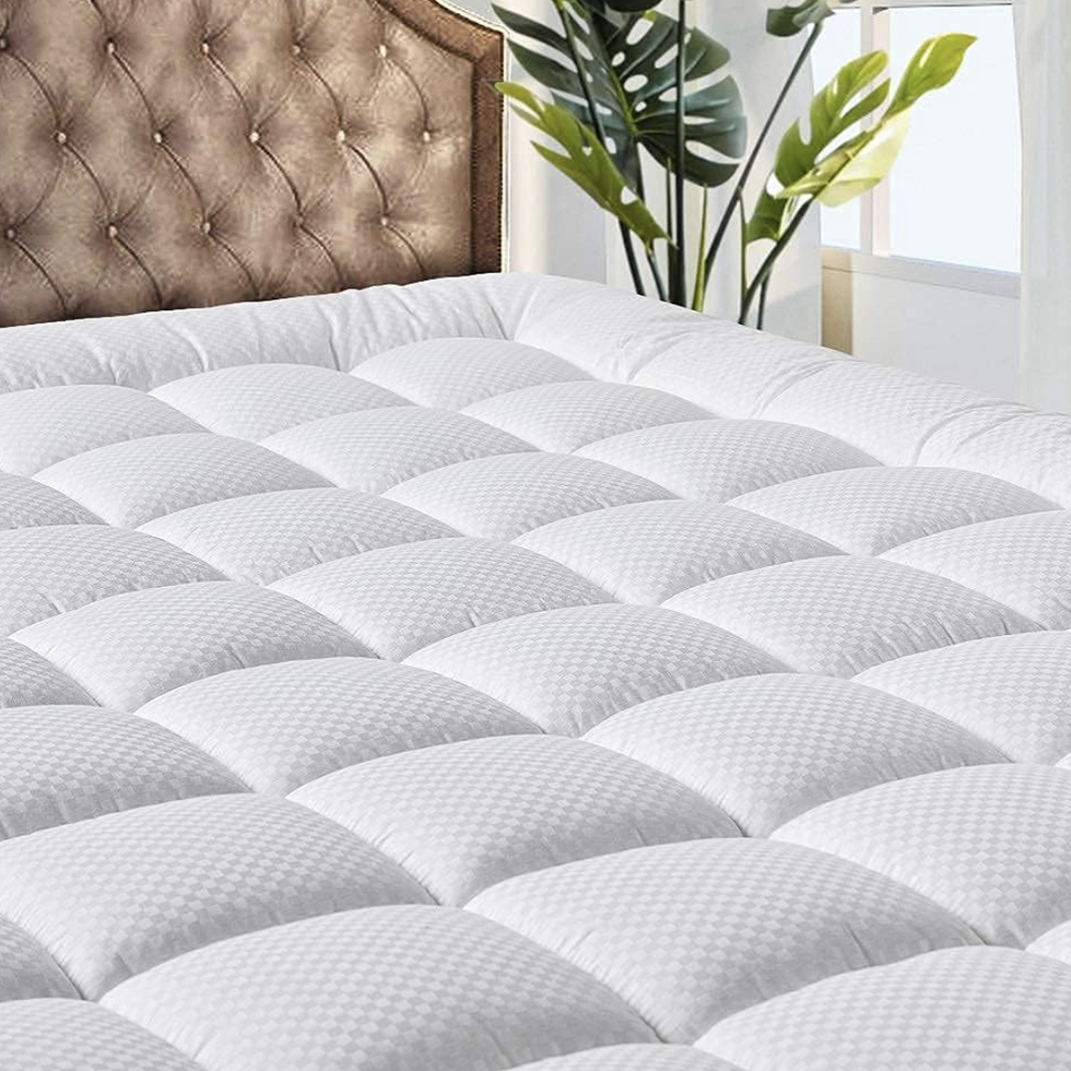 Quilted Fitted Mattress Topper