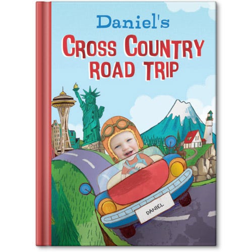 My Cross Country Road Trip Personalized Story Book