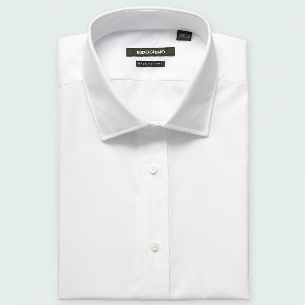Helston Anti-Wrinkle White Shirt
