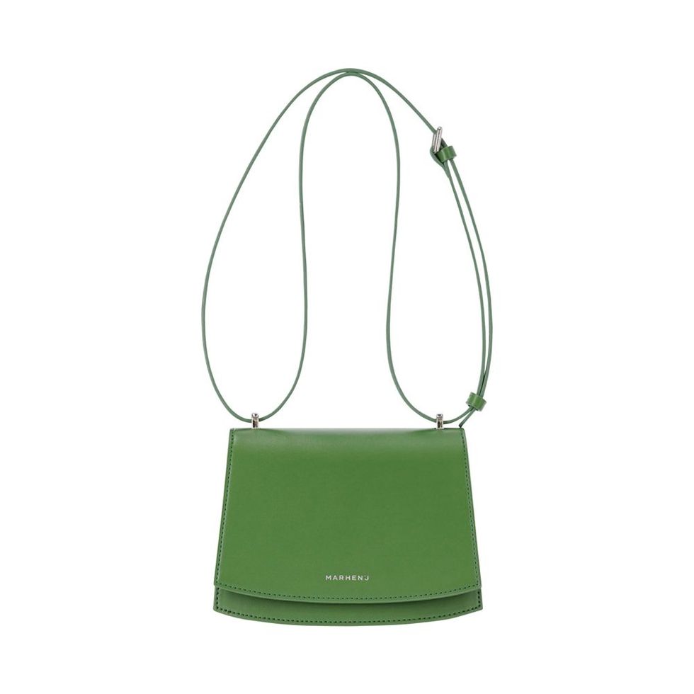 Louis Vuitton green Mini Soft Crushed Cross-Body Bag