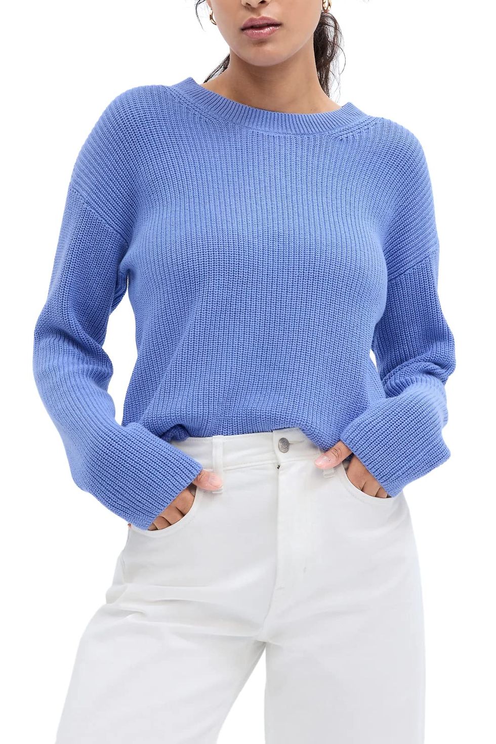 Textured Pullover Sweater 