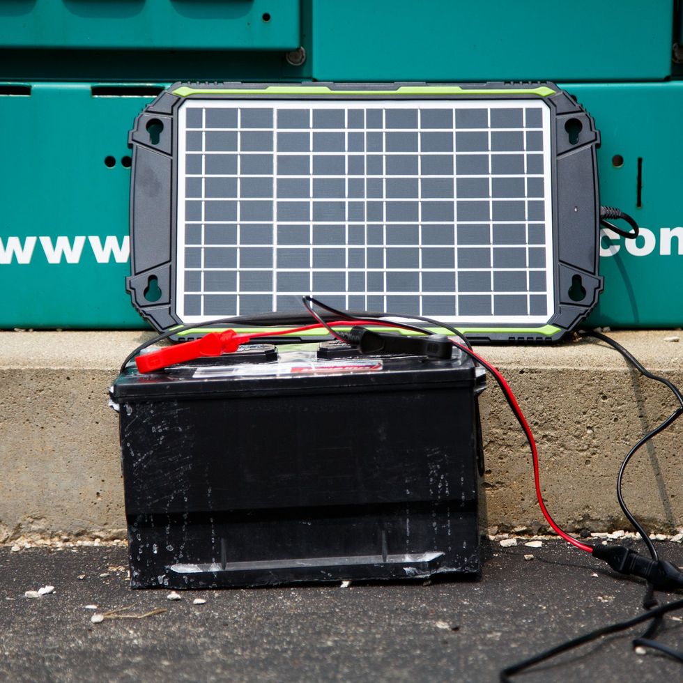 10W 12V Solar Battery Charger & Maintainer