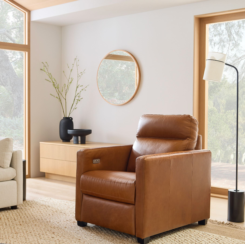 Harris Leather Power Recliner Harris Leather Power Recliner