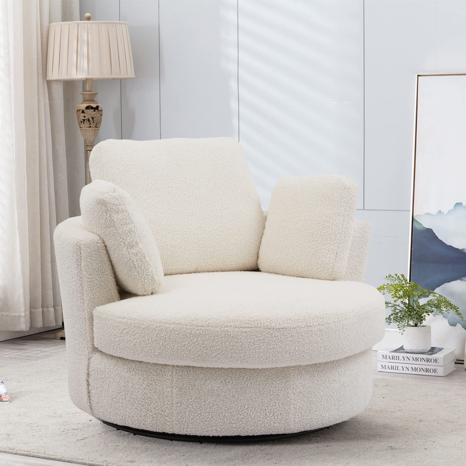 White best sale comfortable chairs