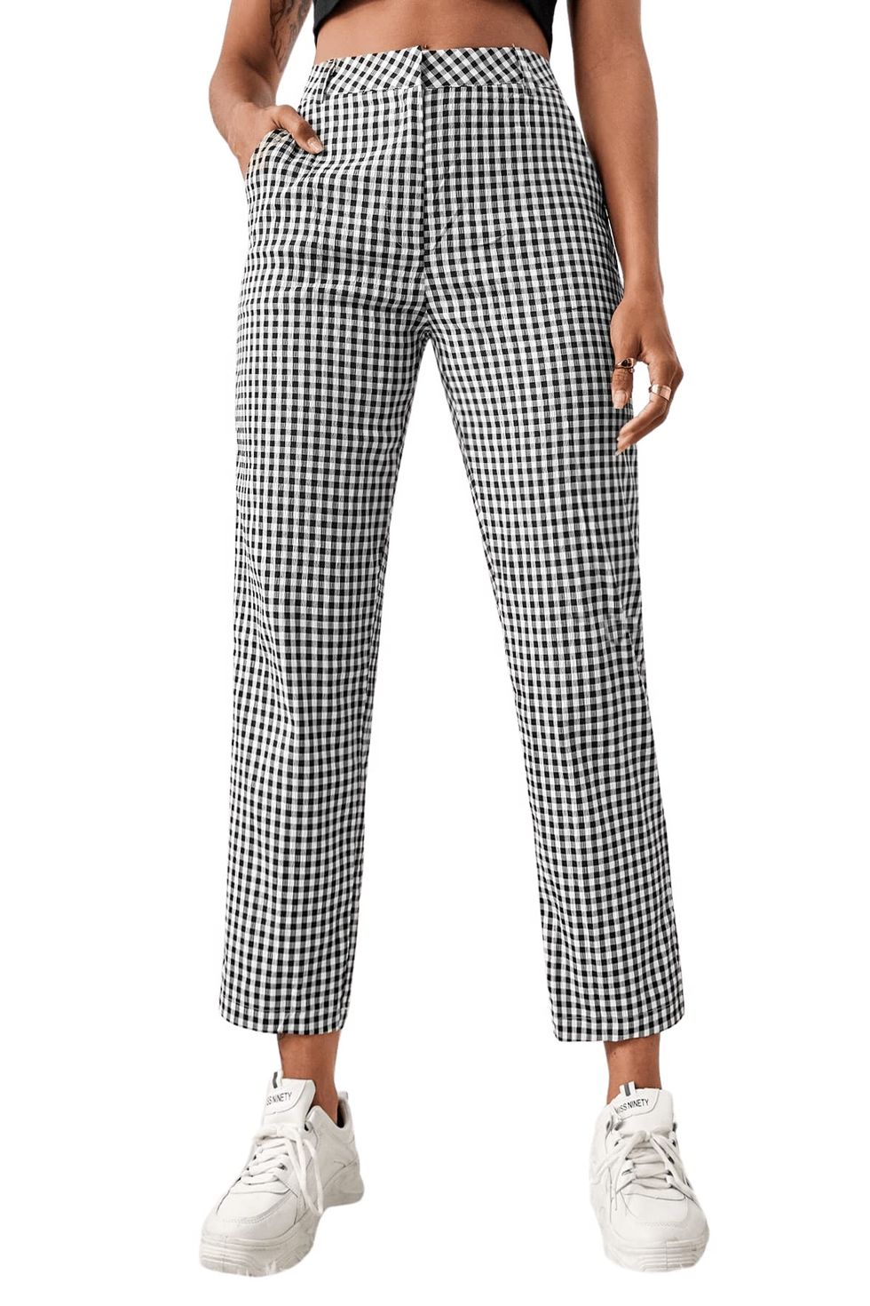 Gingham Trousers 