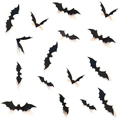 Scary Bats Wall Decal