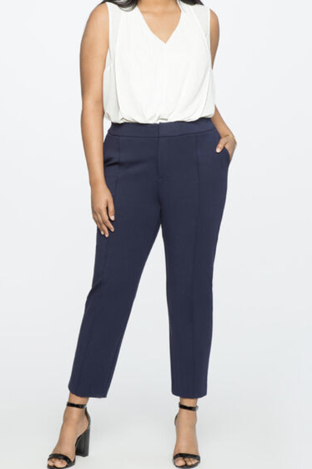 The Ultimate Stretch Suit Pintuck Pant