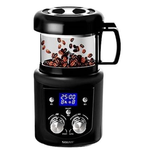 最大500g 電動コーヒー焙煎機 半熱風式-