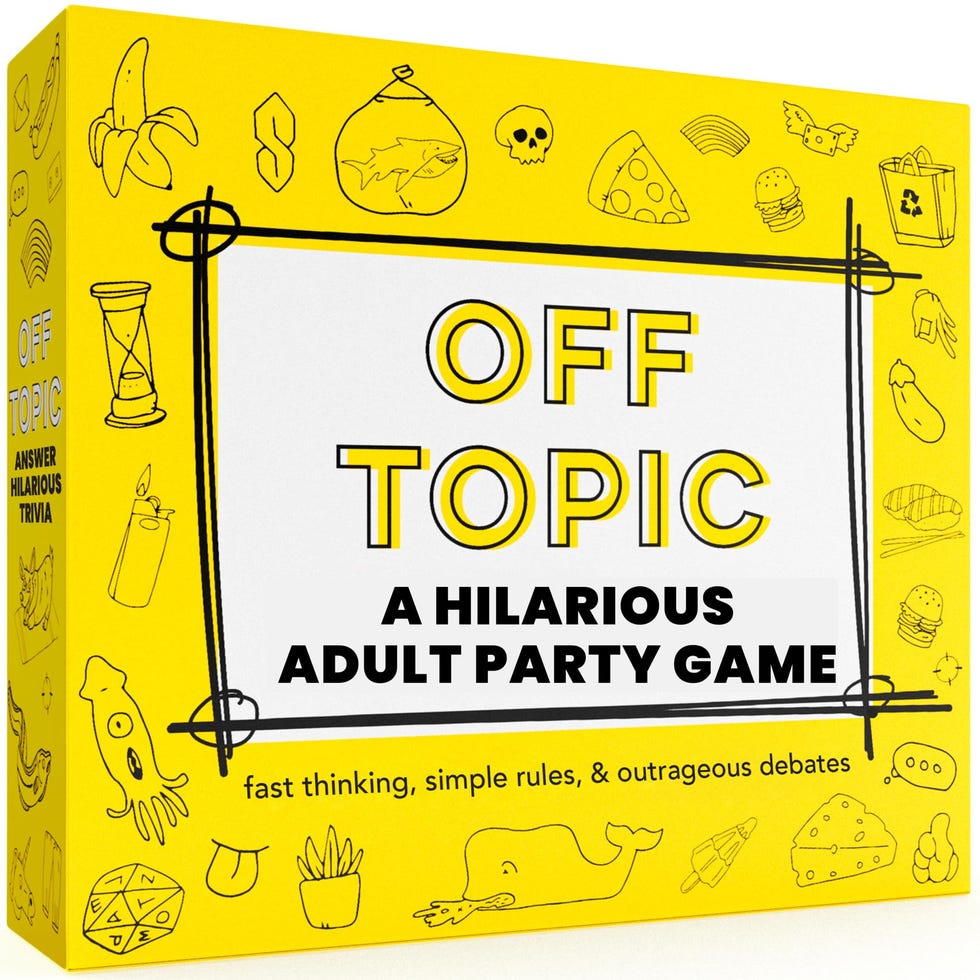 Off Topic Adult Party Game 