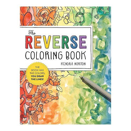 O Livro de Colorir Reverso
