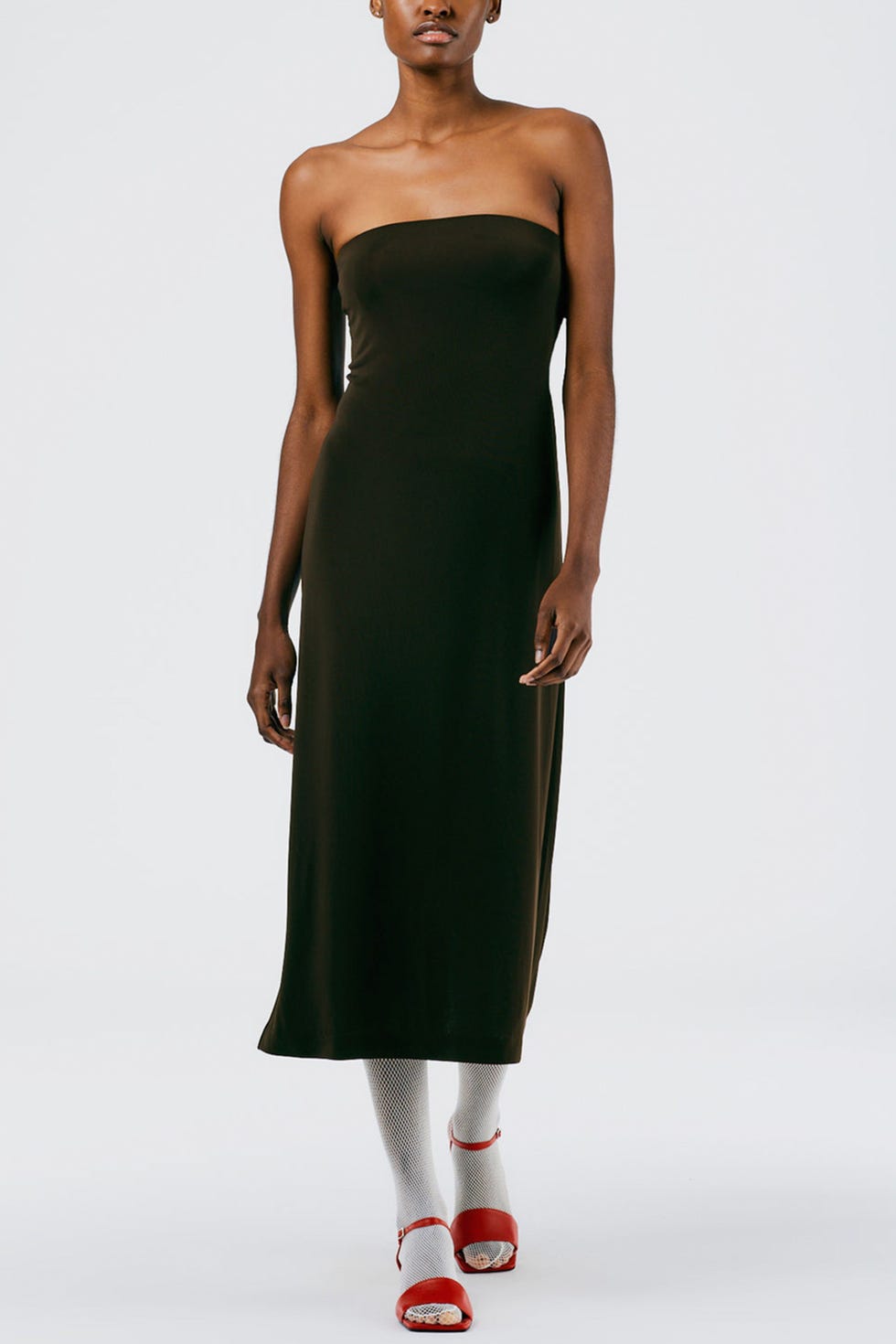 Harlow Jersey Strapless Midi Dress Harlow Jersey Strapless Midi Dress
