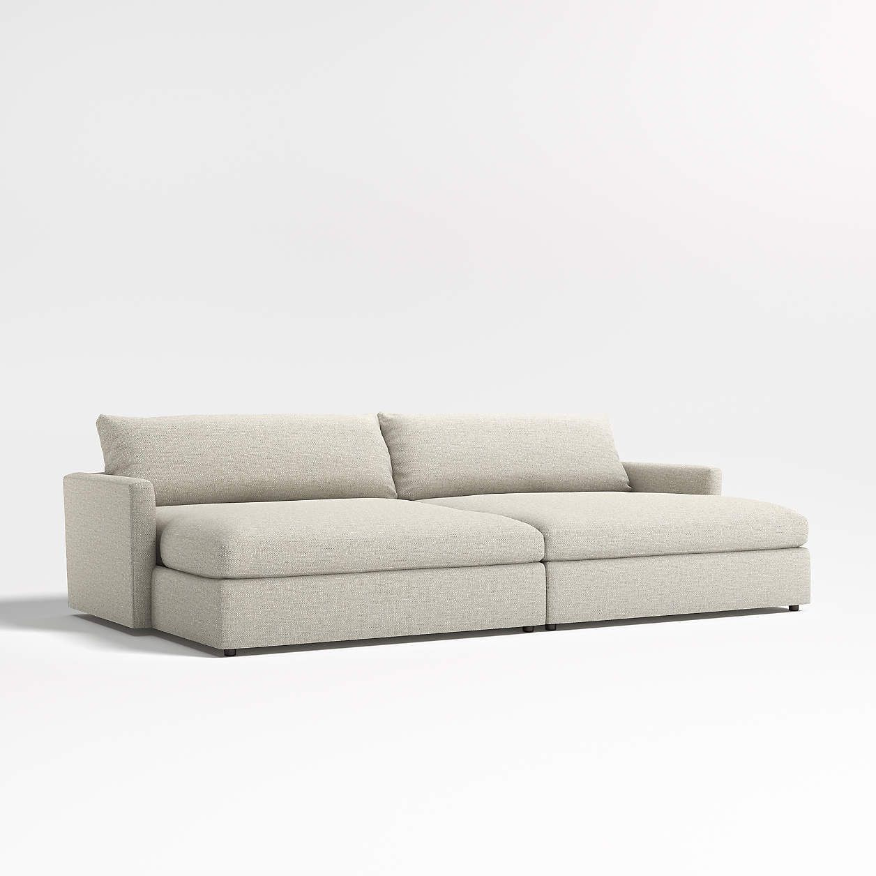 Deep couch with deals chaise