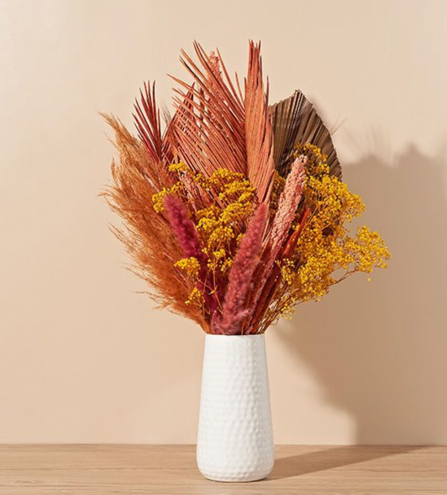 Terracotta Dried Floral Arrangement