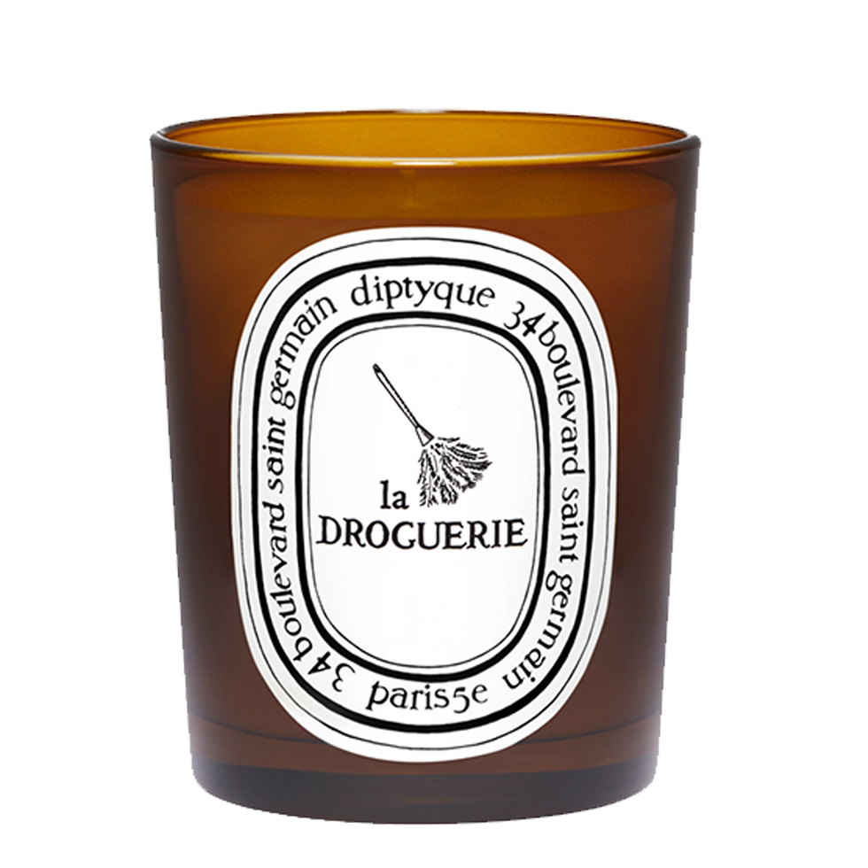 La Droguerie Odor Removing Candle with Basil