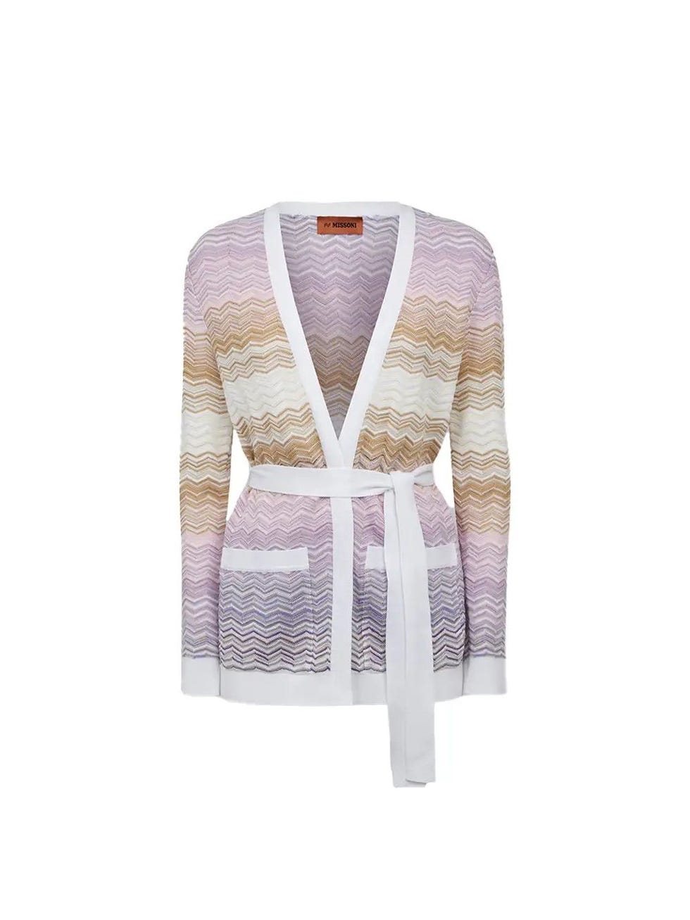 Belted-Waist Cardigan