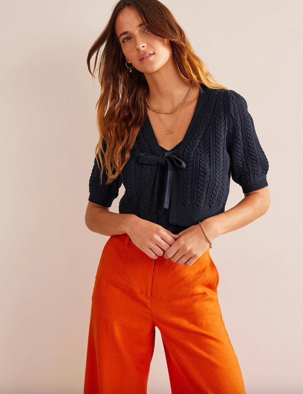 Cropped Cardigan