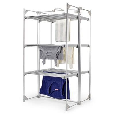 Heated electric indoor clothes airer hot sale