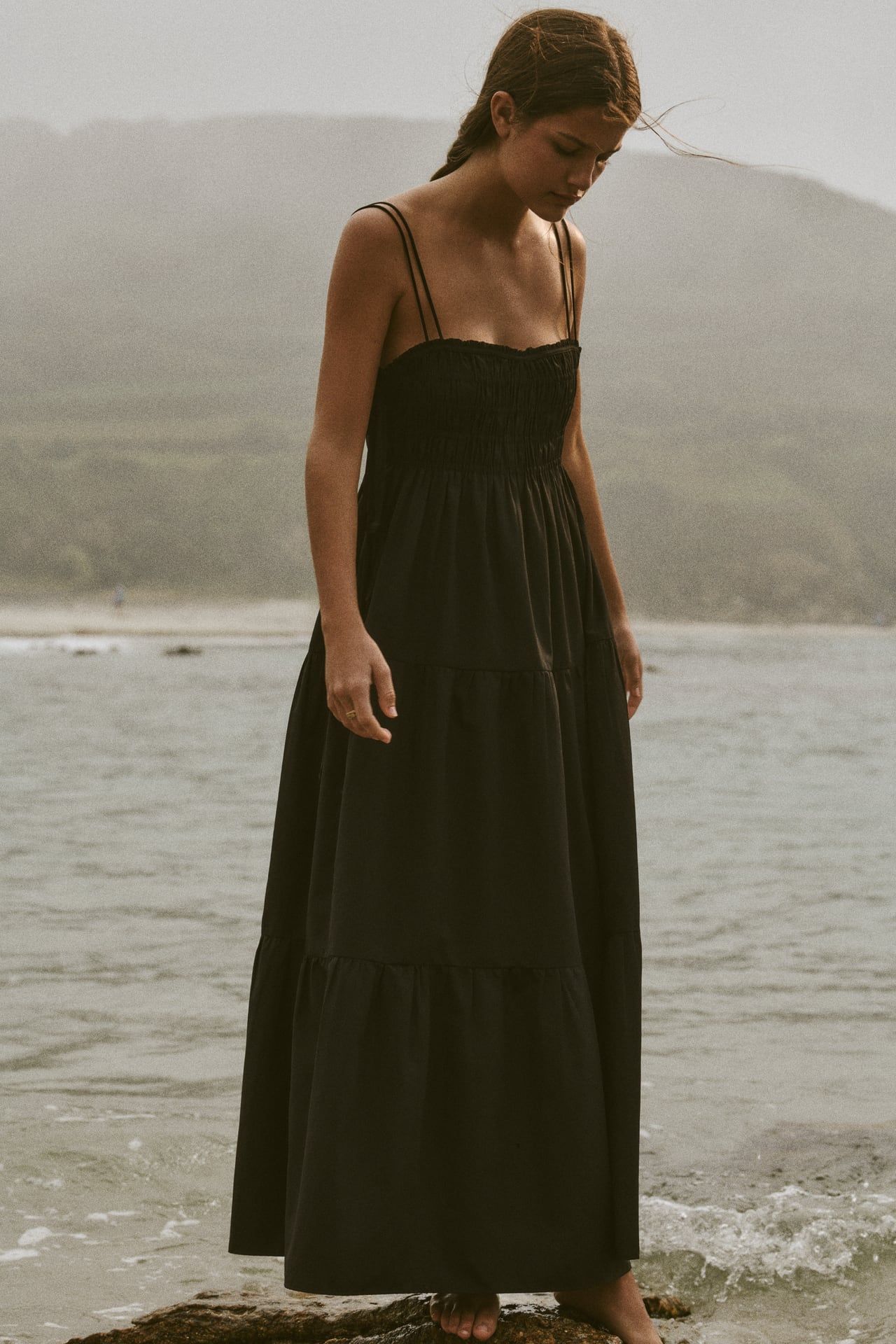 Zara black sales summer dress