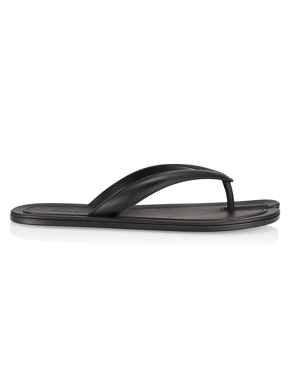 Faux leather flip online flops womens