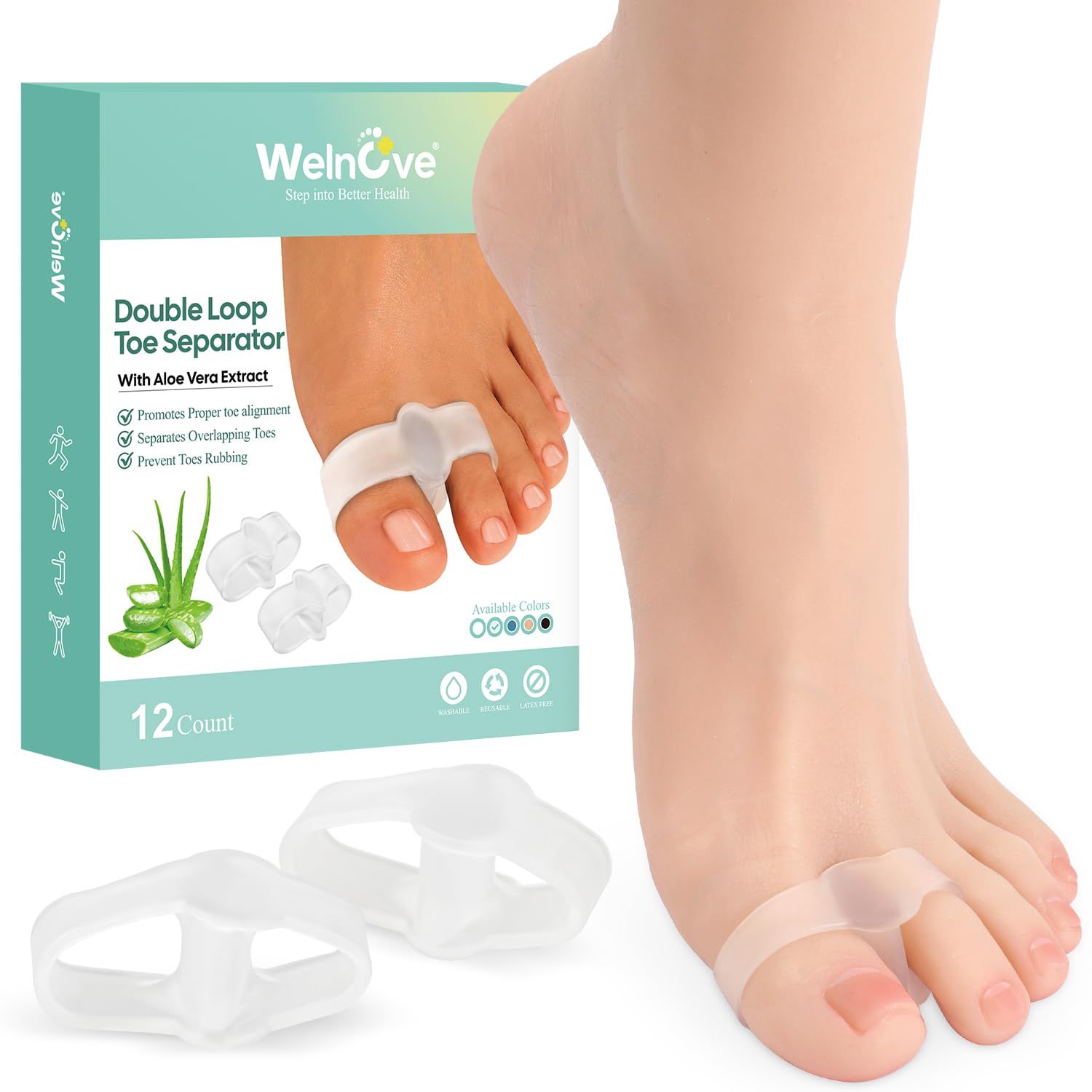 Bunion corrector to store wear in shoes