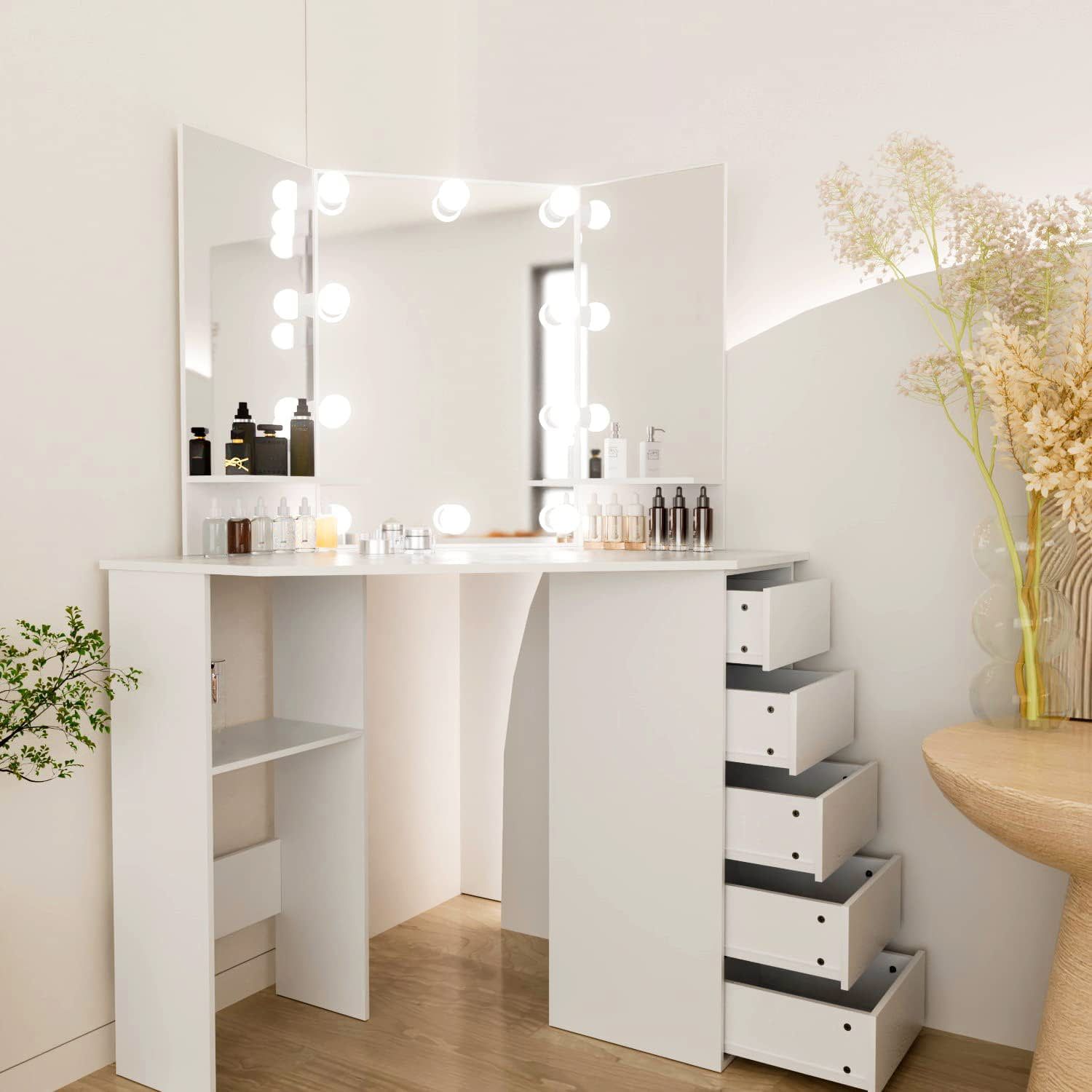 Best makeup deals vanity with lights