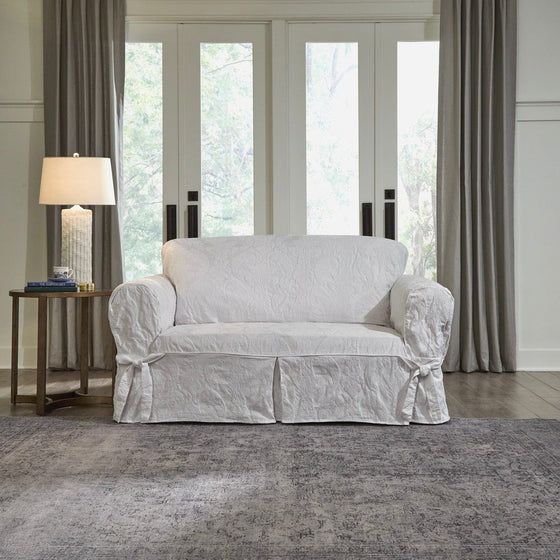 Reclining sofa slipcover online sure fit