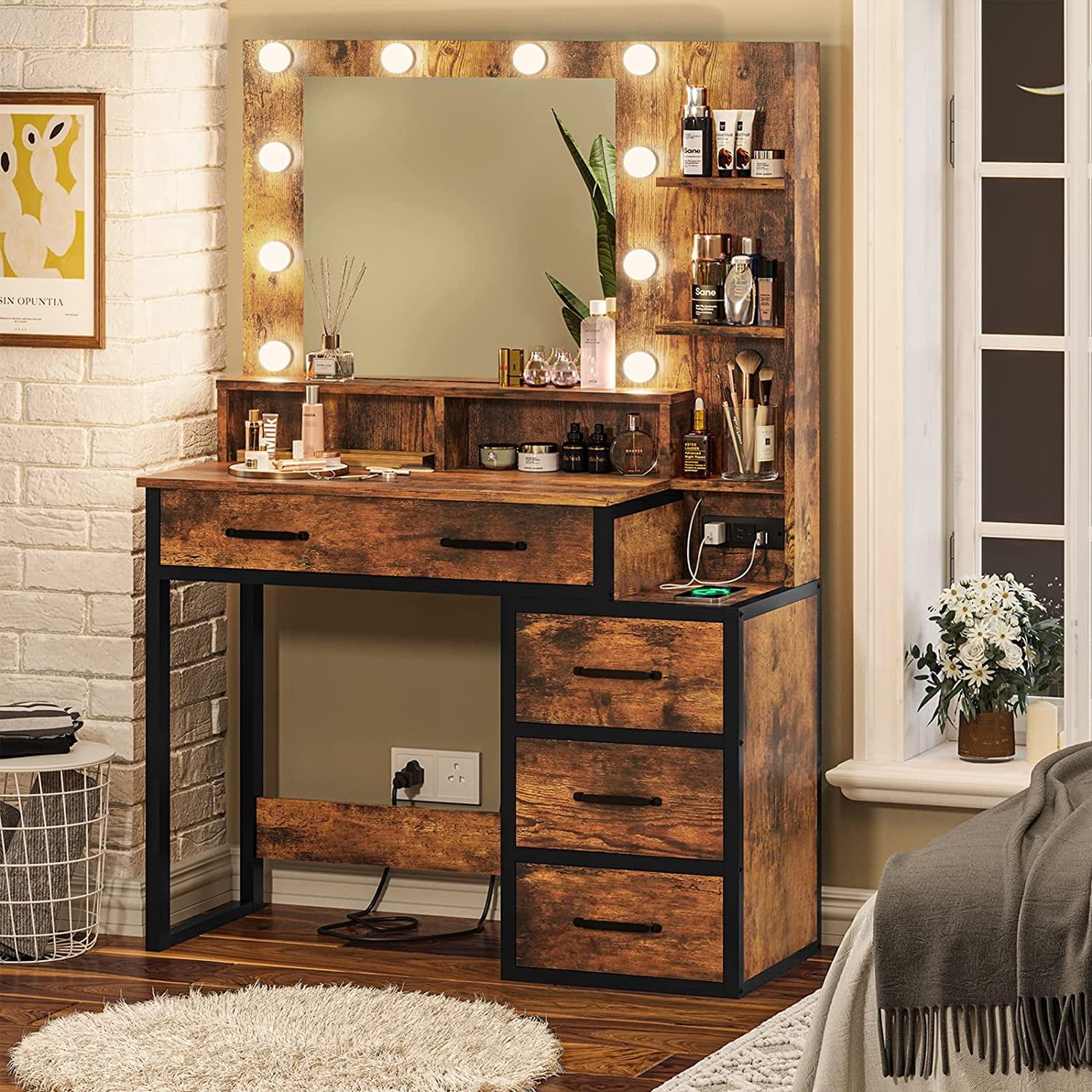 Makeup shop vanity designs