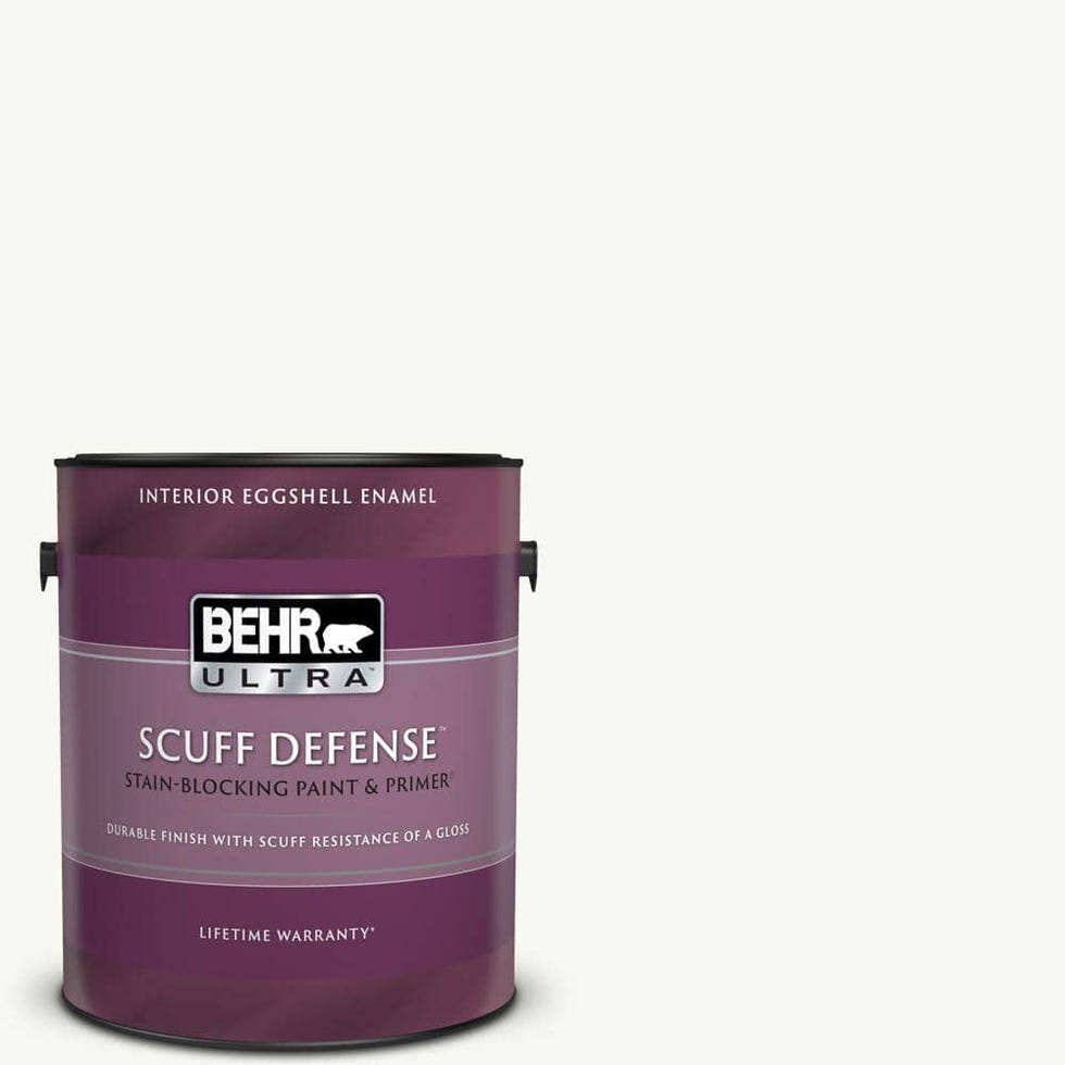 Pure White Eggshell Interior Paint