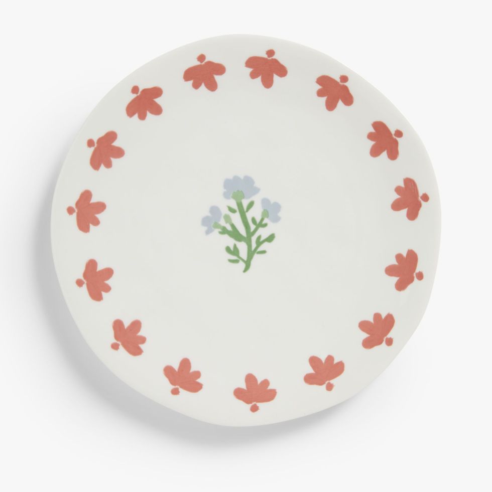 Flora Fine China Side Plate