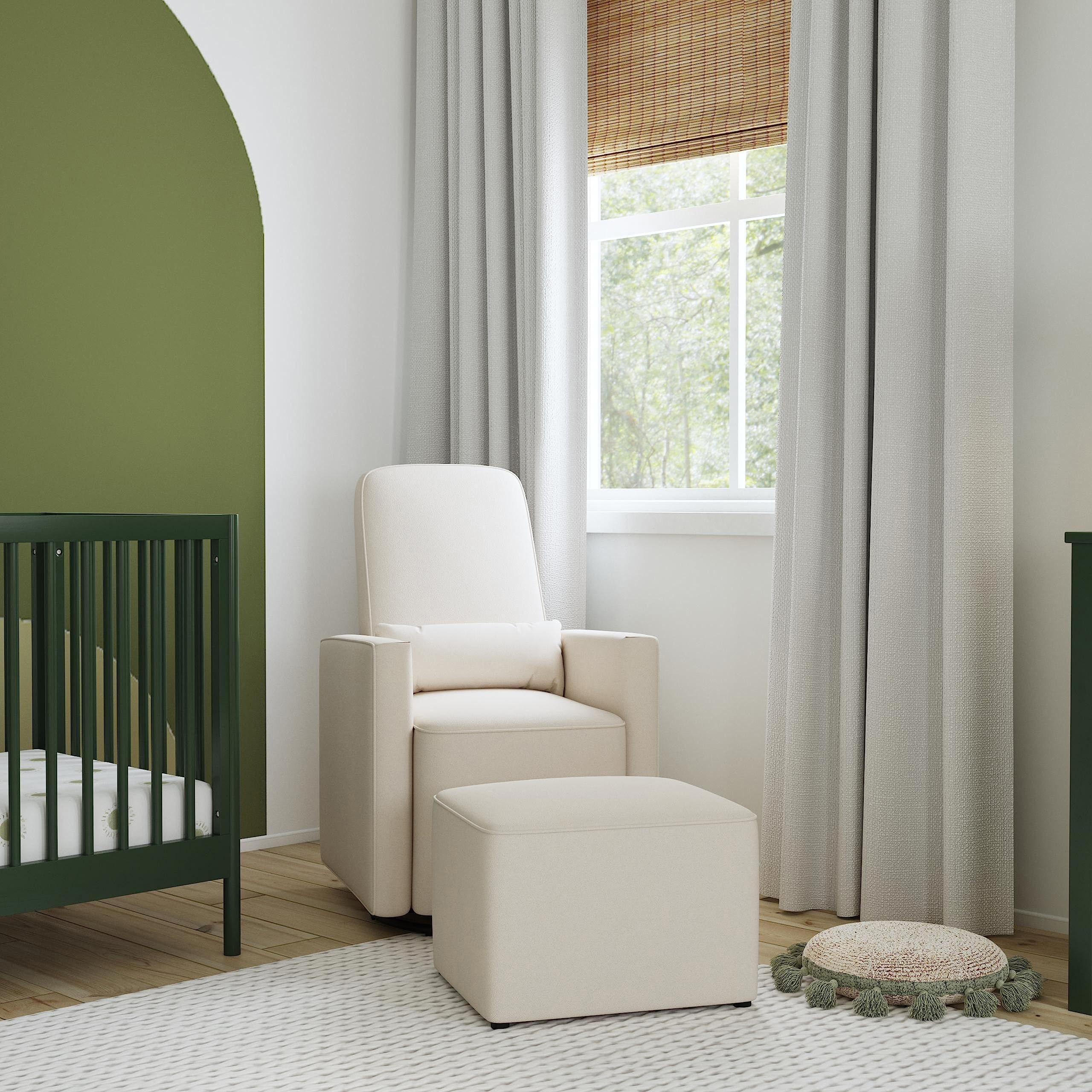 Best nursery best sale glider with ottoman