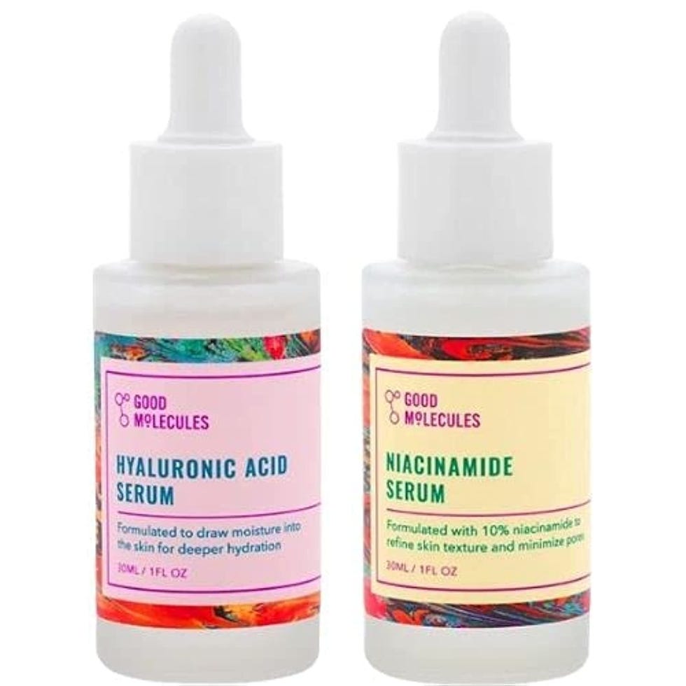 Hyaluronic Acid Serum and Niacinamide Serum Hyaluronic Acid Serum and Niacinamide Serum