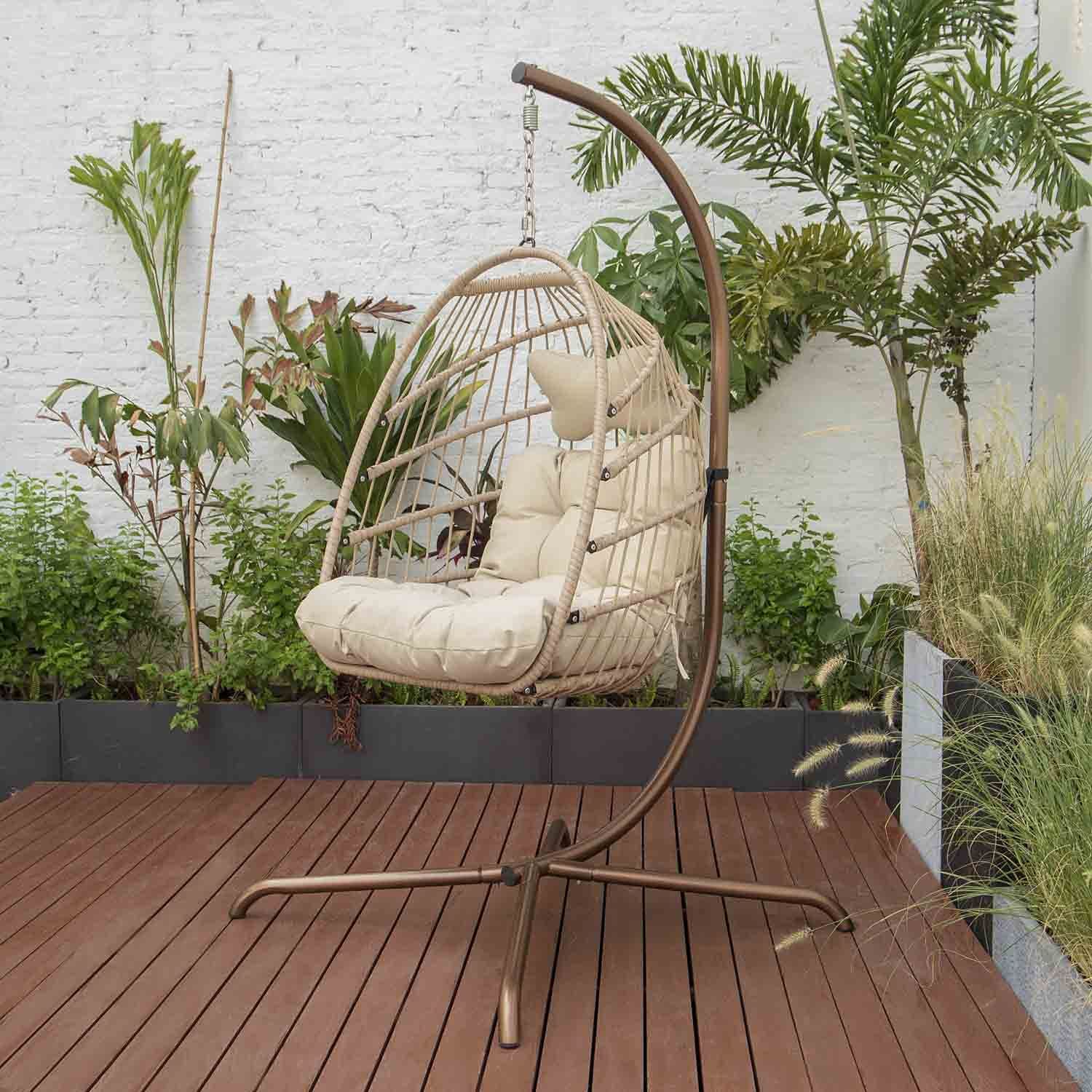 Anner teardrop swing online chair