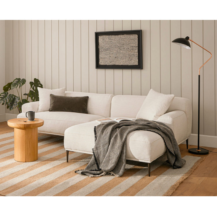 Abisko Quartz White Right Sectional Abisko Quartz White Right Sectional