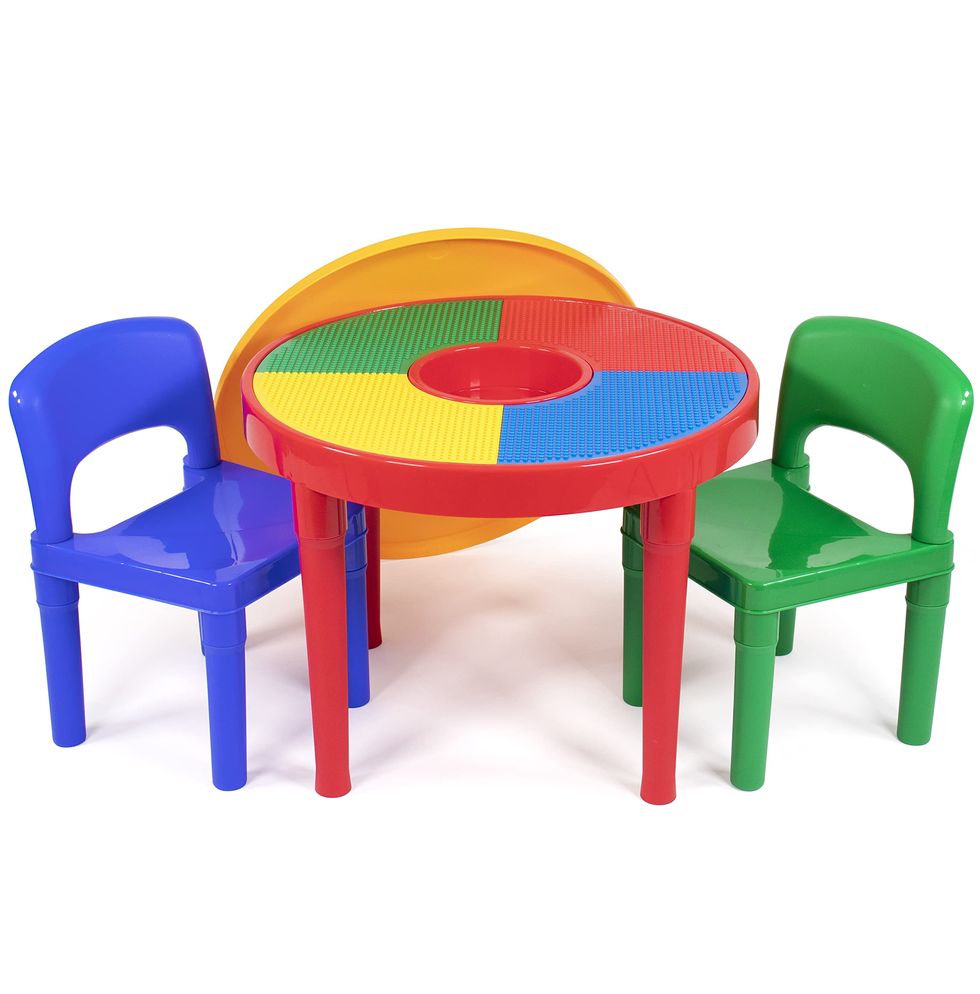Large Kids Activity Table - Compatible Lego Duplo Table