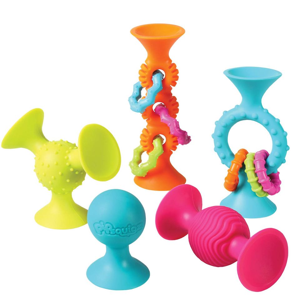 Hand Grab and Spin Shaker Toy Set Newborn Shower Gifts for 3-12 Month
