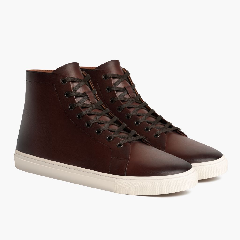 Buy JOUSEN Men's Sneakers Dark Brown Casual Shoes for Men Breathable  Business Dress Sneaker (8,Dark Brown) at Amazon.in