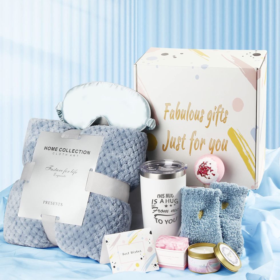 Get Well Soon Gifts for Women-Care Package for Women-Mom Birthday Gifts for  Women-Self Care Gifts for Women-Thinking of You Gifts for Women-Relaxing  Spa Gifts Basket-Mothers Day Gifts-Cheer Up Gifts
