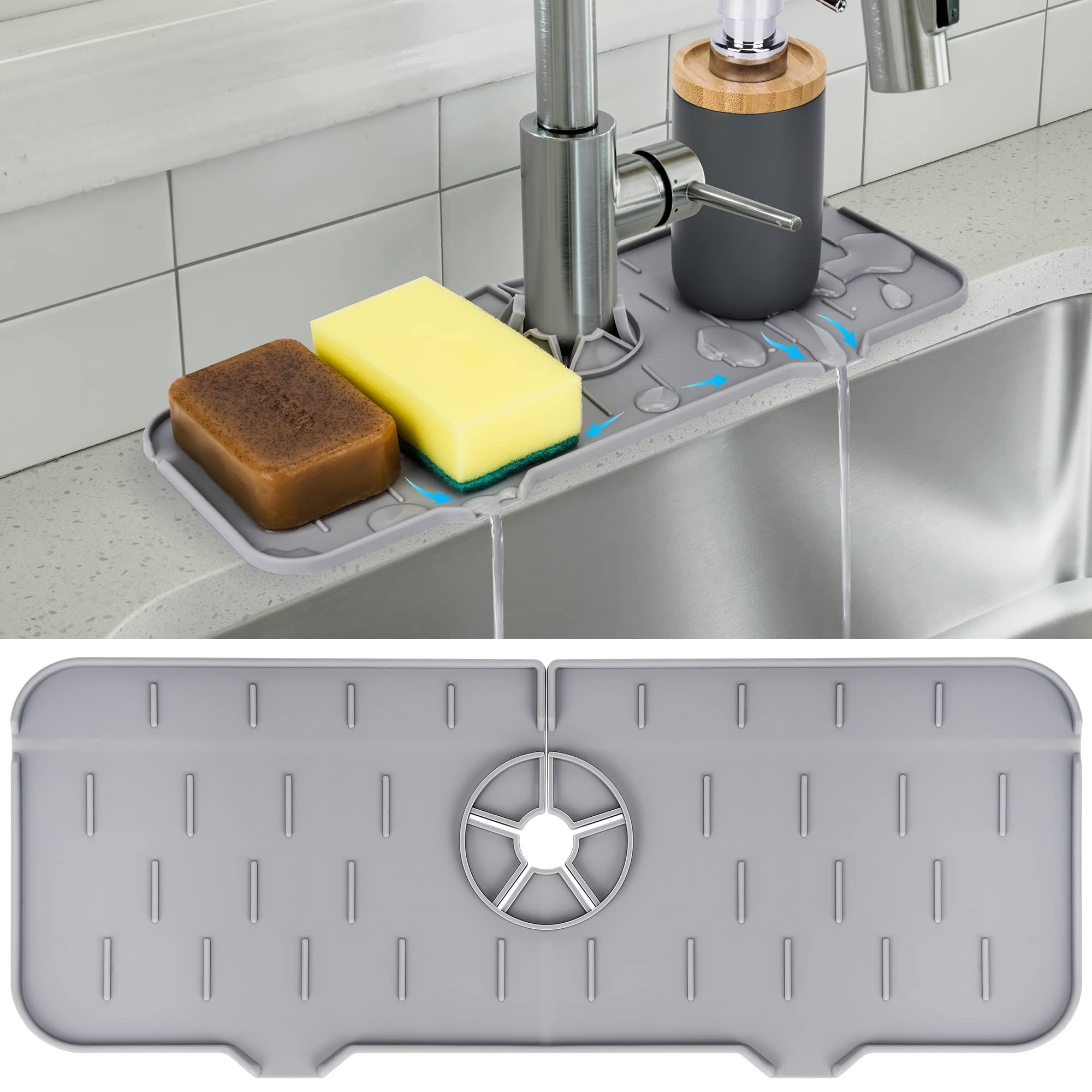 The Best Kitchen Faucet Mats to Keep Your Counters Dry