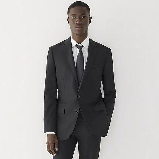 Tailor's Stretch Blend Suit, Classic Black