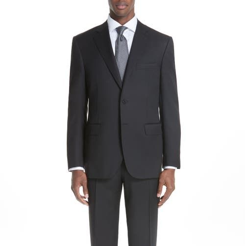 CANALI Slim-Fit Wool Suit Jacket for Men