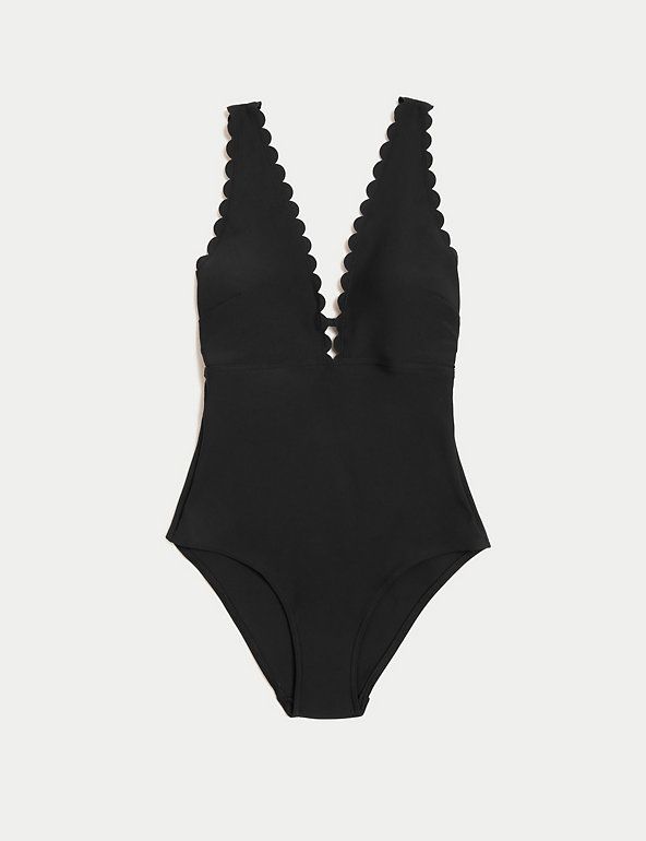 M&s hot sale black swimsuit