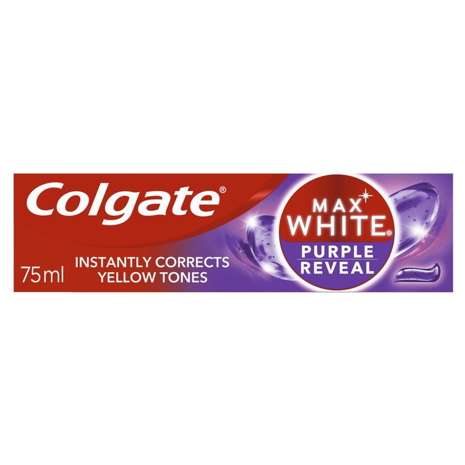 Max White Purple Reveal Whitening Toothpaste 75ml