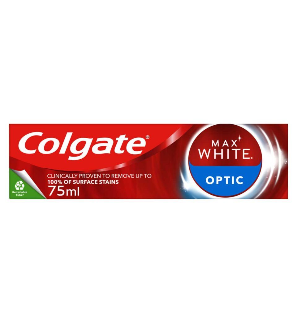 Max White Optic Whitening Toothpaste 75ml