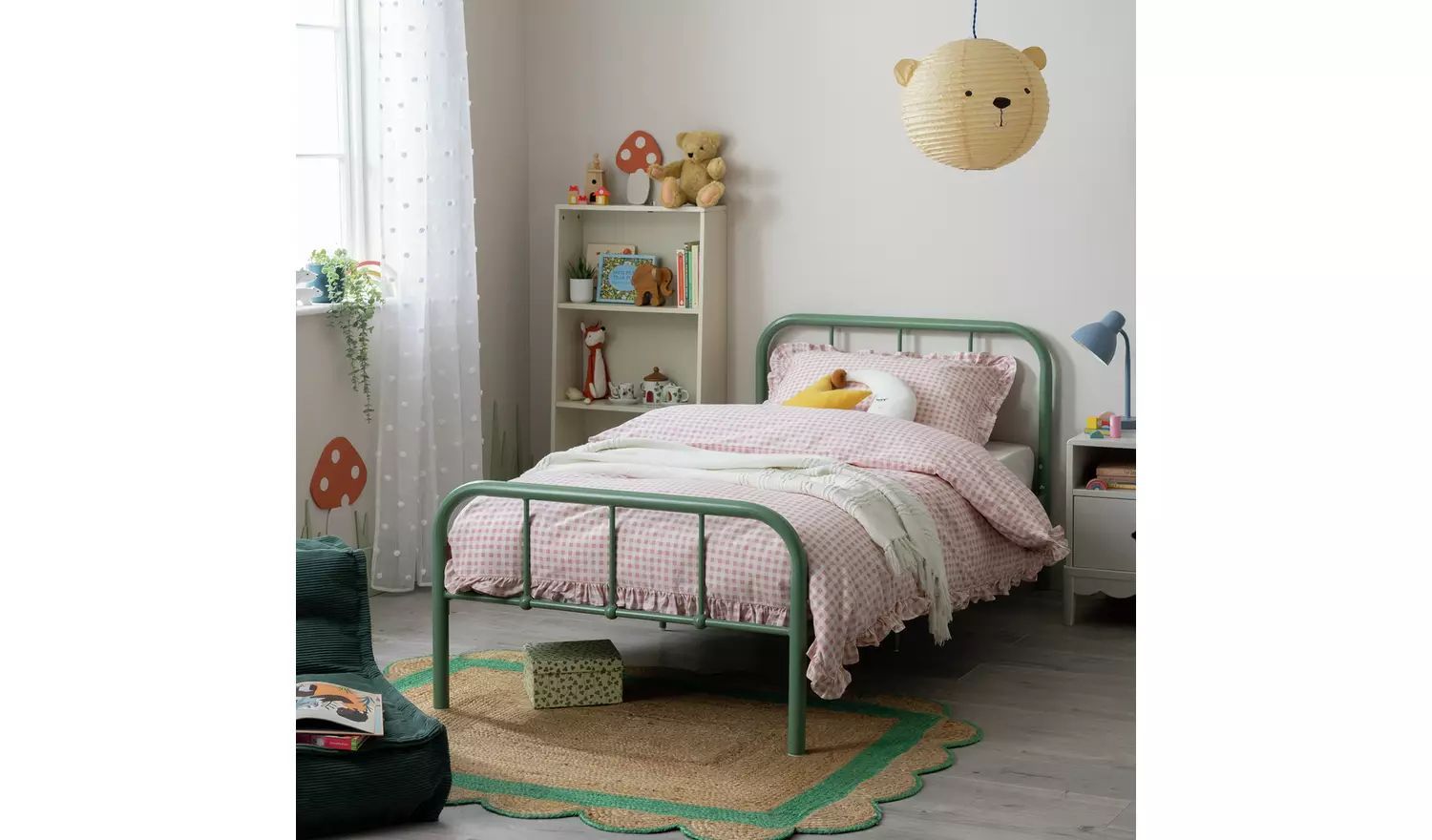 Childrens metal deals bed frame